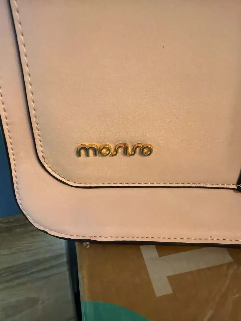 Mosiso 15.6 inch Pink PU Leather Convertible Laptop Briefcase Backpack Bowknot